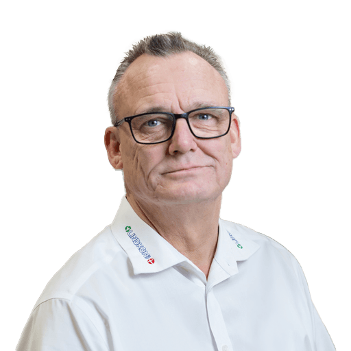 Portræt af Lars Krarup Lindvang, CEO, LINDKON aps.